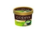 ゴディバ(GODIVA) 宇治抹茶とバニラにチョコレートソースを添えて｜写真2