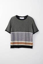 ミューラル、“ミルフィーユの層”着想のサマーニット＆“樹木の年輪”をプリントしたシャツなど｜写真3