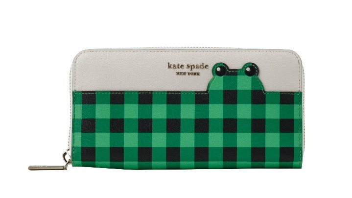 ケイト スペード21年夏 カエル 蜂 のレザー財布 テントウムシのコインケースも ファッションプレス