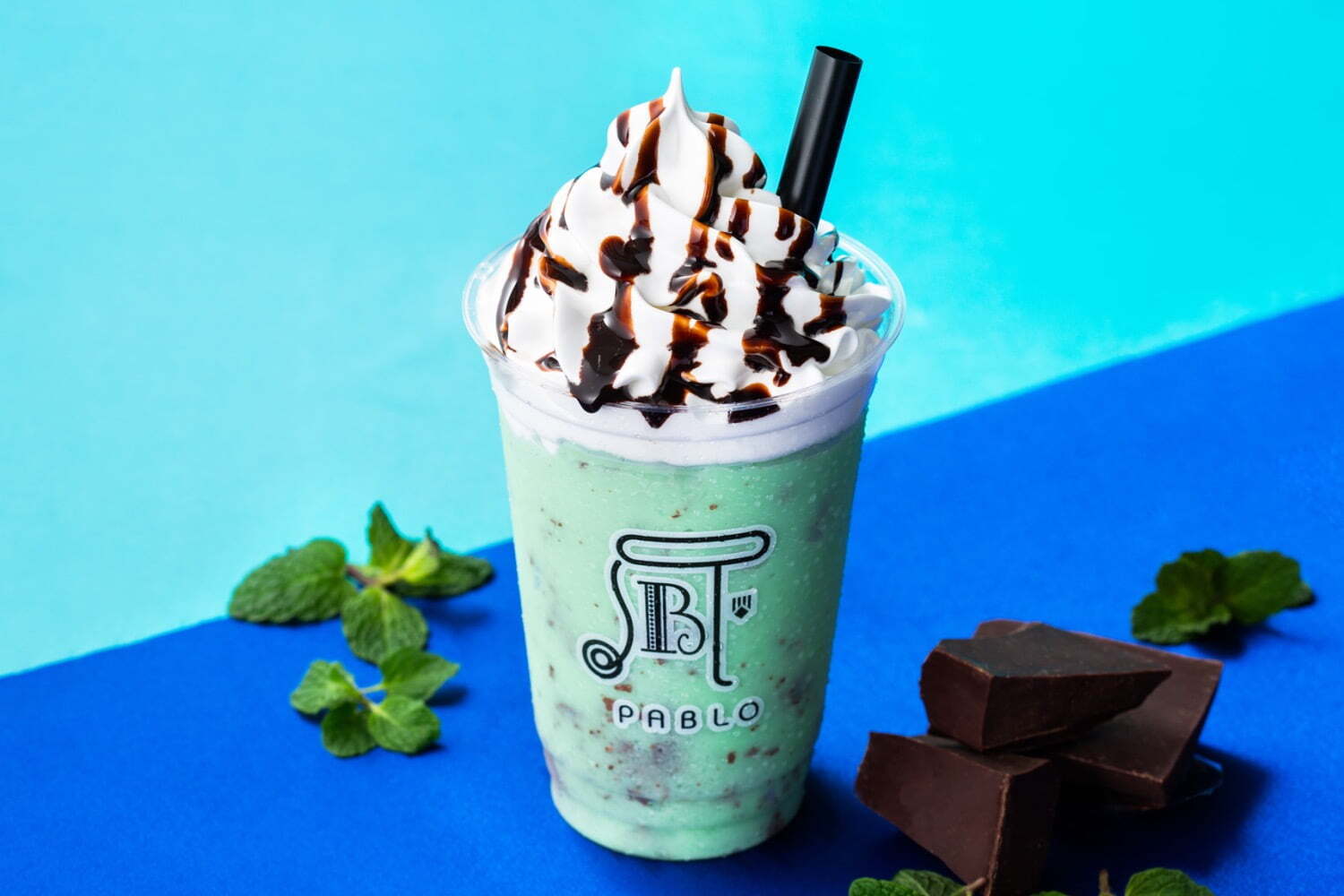 パブロのチョコミントスムージー ペパーミント スペアミントの爽やかな味わい ファッションプレス パブロのチョコミントスムージー ペパーミント スペアミントの爽やかな味わい ファッションプレス