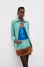 サンローラン 2021年冬ウィメンズコレクション - 対極の狭間で魅せる、新しいエレガンス｜写真29