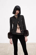 サンローラン 2021年冬ウィメンズコレクション - 対極の狭間で魅せる、新しいエレガンス｜写真58