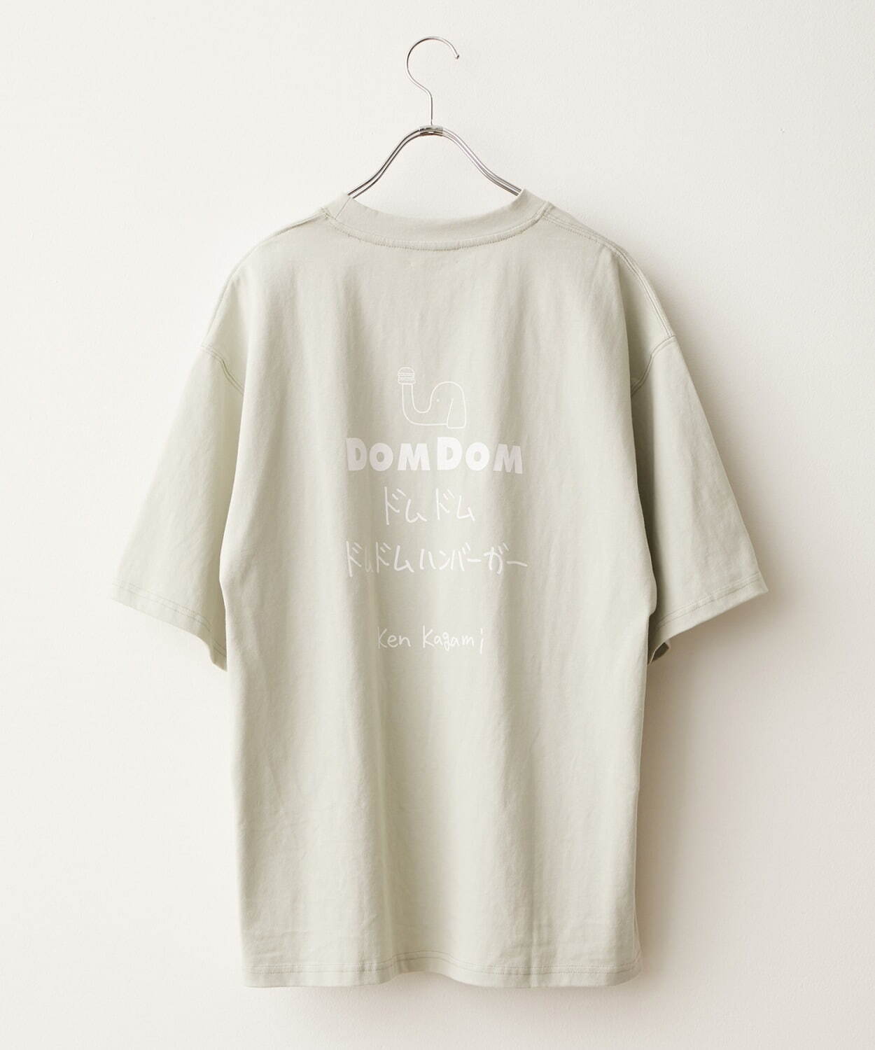 加賀美健デザイン「ドムドムハンバーガー」Tシャツ、くすみカラーに“ドムドムしない”象プリント｜写真31