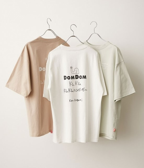 加賀美健デザイン「ドムドムハンバーガー」Tシャツ、くすみカラーに“ドムドムしない”象プリント｜写真59