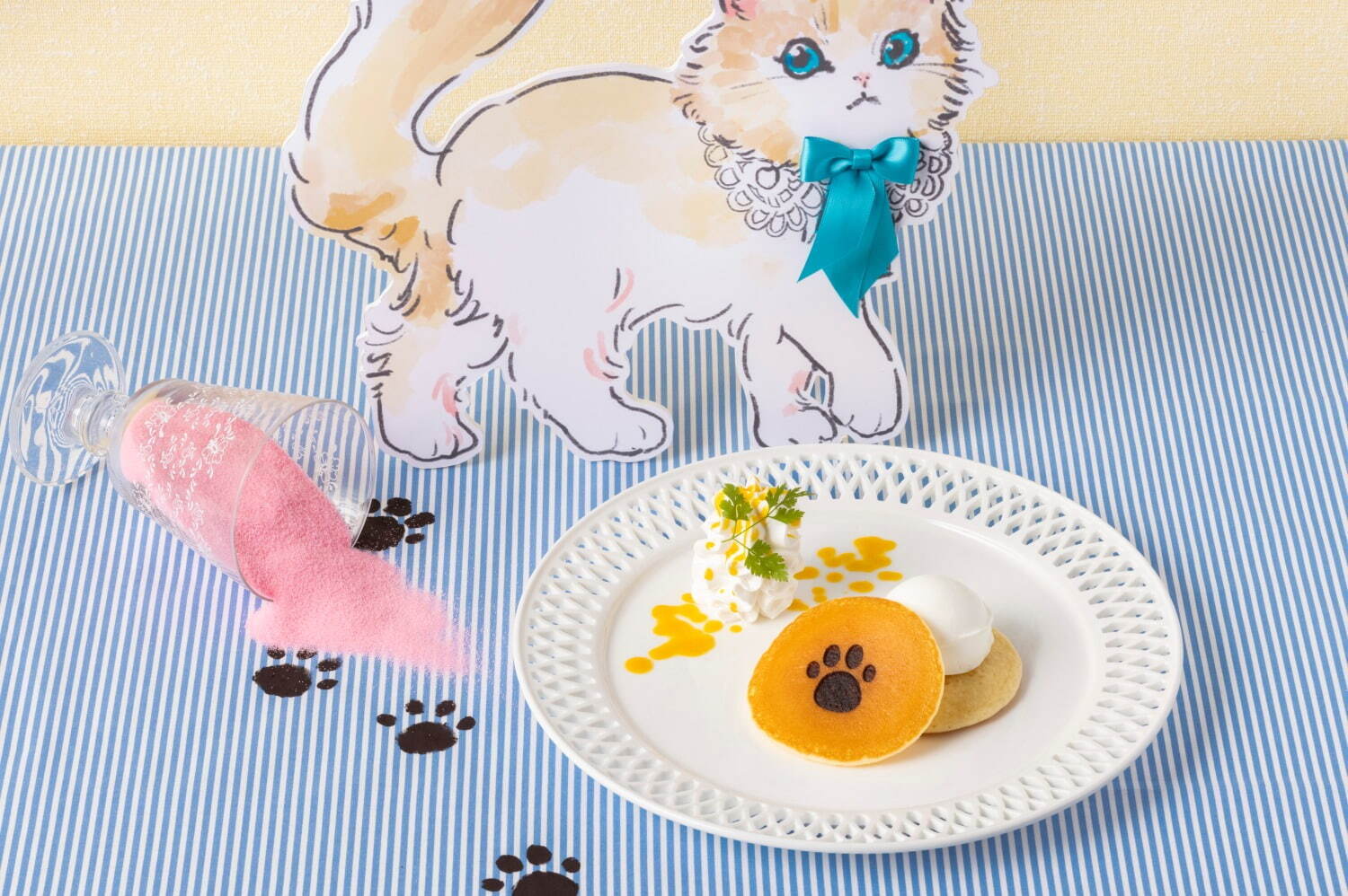 “猫スイーツ”のデザートビュッフェ、ヒルトン東京ベイで - 三毛猫ロールケーキや猫じゃらしエクレア｜写真12