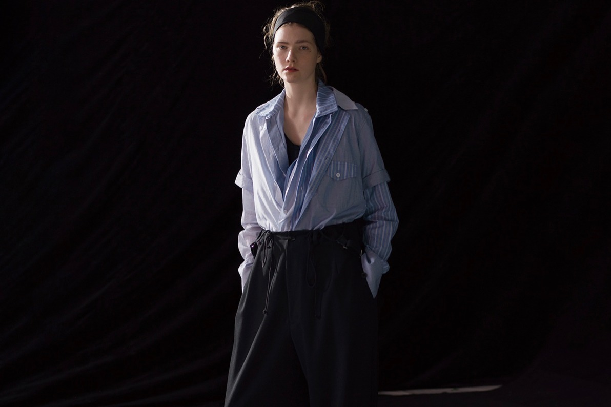 Y'sの新作ウェア - “重ね着風”半袖＆長袖ストライプシャツ、軽やかなアノラックコートも