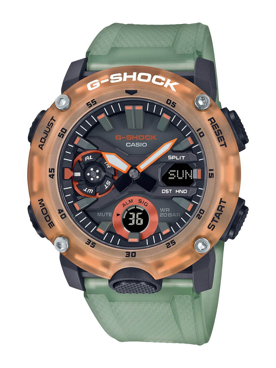 G-SHOCK新作腕時計、鮮やかカラーの薄型スケルトンウオッチなど3