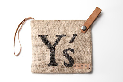 Y’sがバッグブランド「ダッズィ」とコラボレーション - コーヒー豆の袋を再利用したハンドメイド