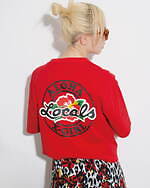 X-girl×ハワイ発ローカルズ、ハイビスカスロゴ入りＴシャツやビーチサンダル｜写真2