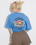 X-girl×ハワイ発ローカルズ、ハイビスカスロゴ入りＴシャツやビーチサンダル｜写真1