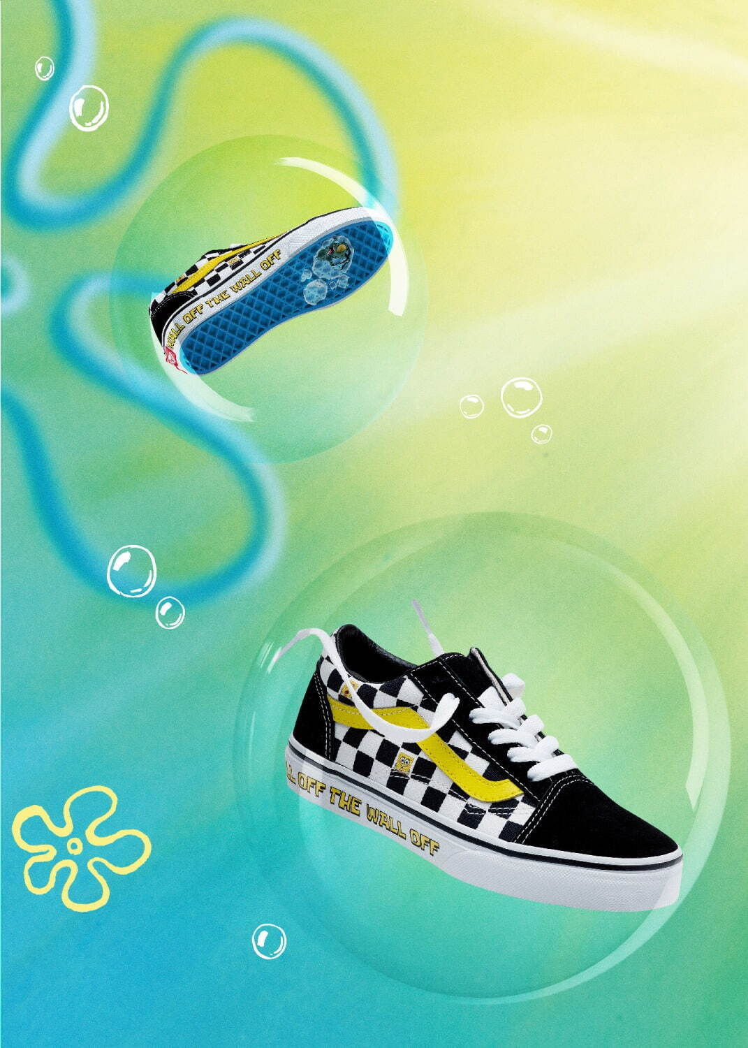 OLD SKOOL(SPONGEBOB) OFF THE WALL 9,900円(税込)