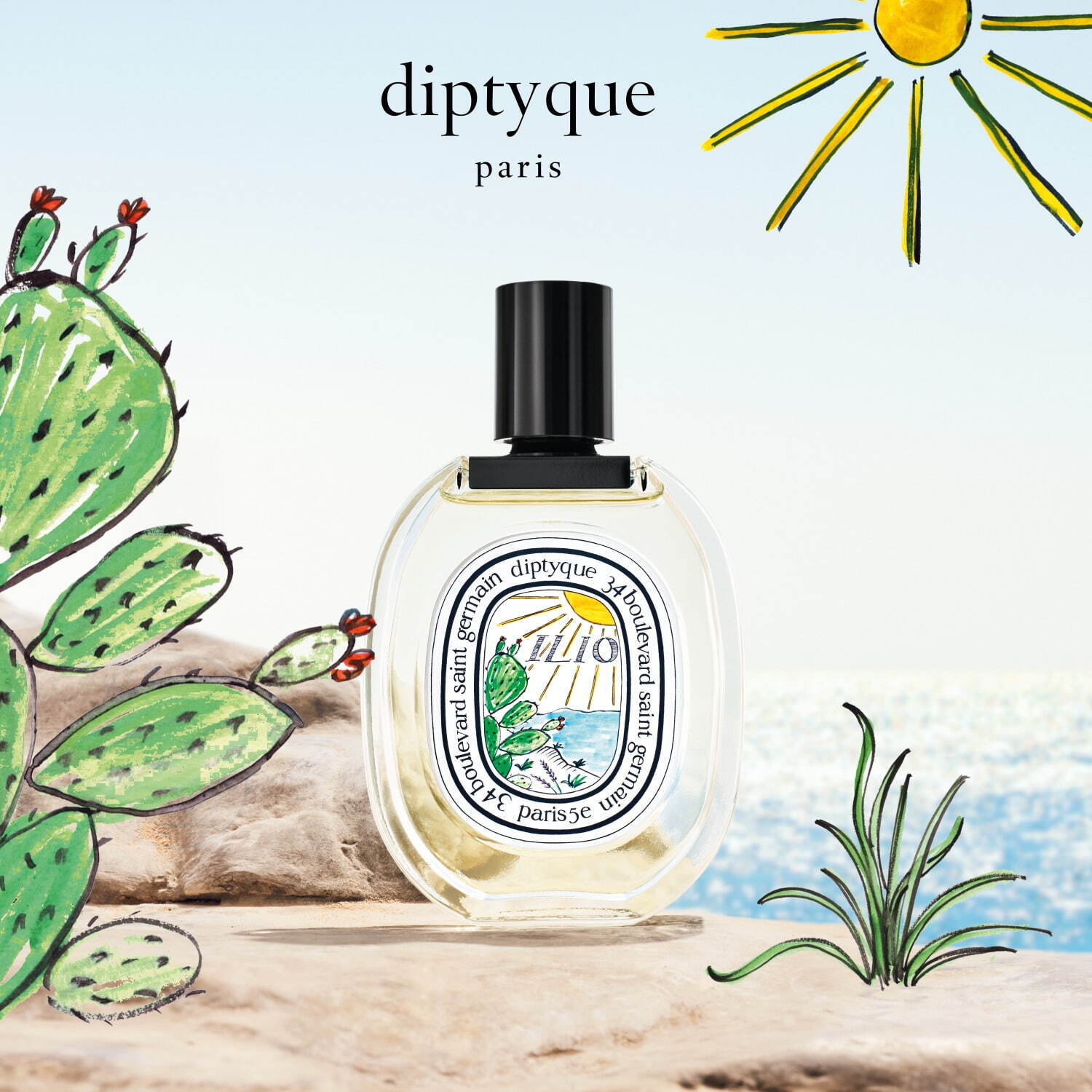 ディプティック“地中海”イメージの夏限定フレグランス、ハーブや果実が主役のオードトワレやキャンドル - ファッションプレス