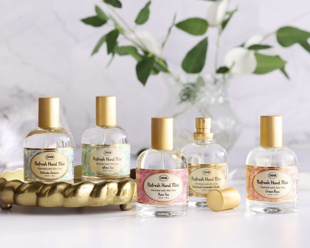 SABON“人気の香り”付き新作ハンドミスト、ジャスミンなど全5種＆アルコール成分入り｜写真1