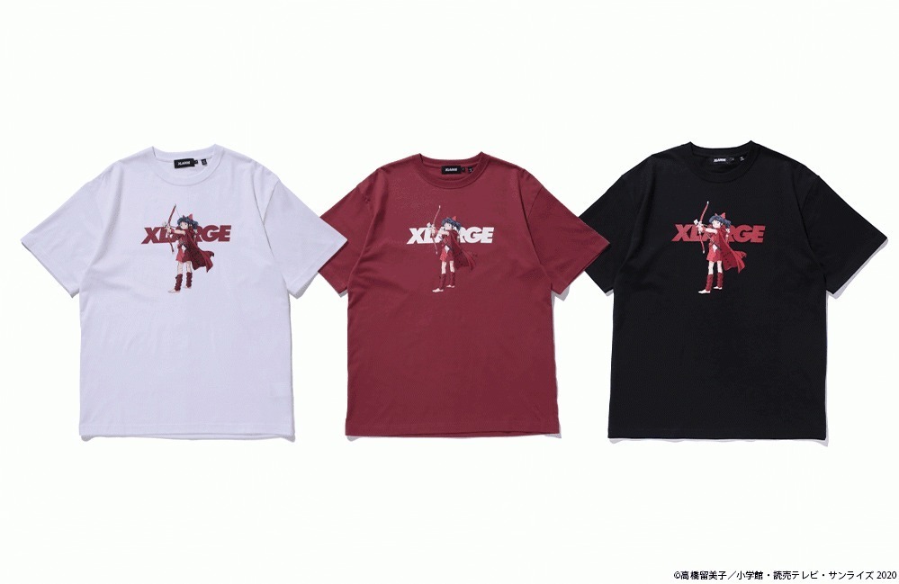 XLARGE×『犬夜叉』のコラボTシャツ、『半妖の夜叉姫』から3人の夜叉姫