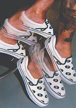 ワコマリア(WACKO MARIA), ヴァンズ(Vans) レコード柄｜写真3