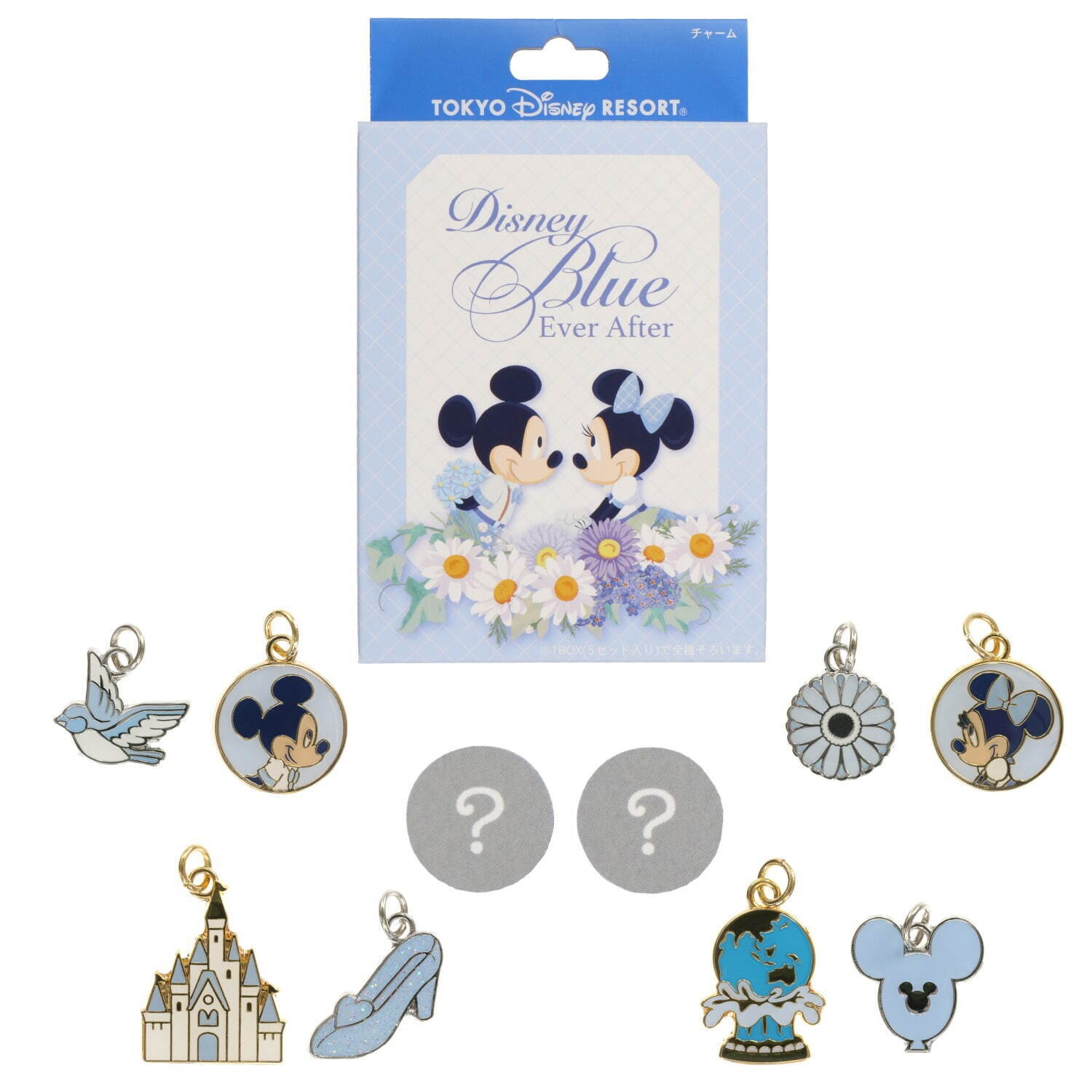 Disney - Disney Blue Ever Afterチャームセット 東京ディズニーランド＆東京ディズニーシー“しあわせのブルー