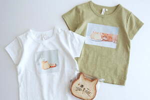 ねこ型高級食パン「ねこねこ食パン」がTシャツ＆バッグに？！サマンサ モスモスと初コラボ