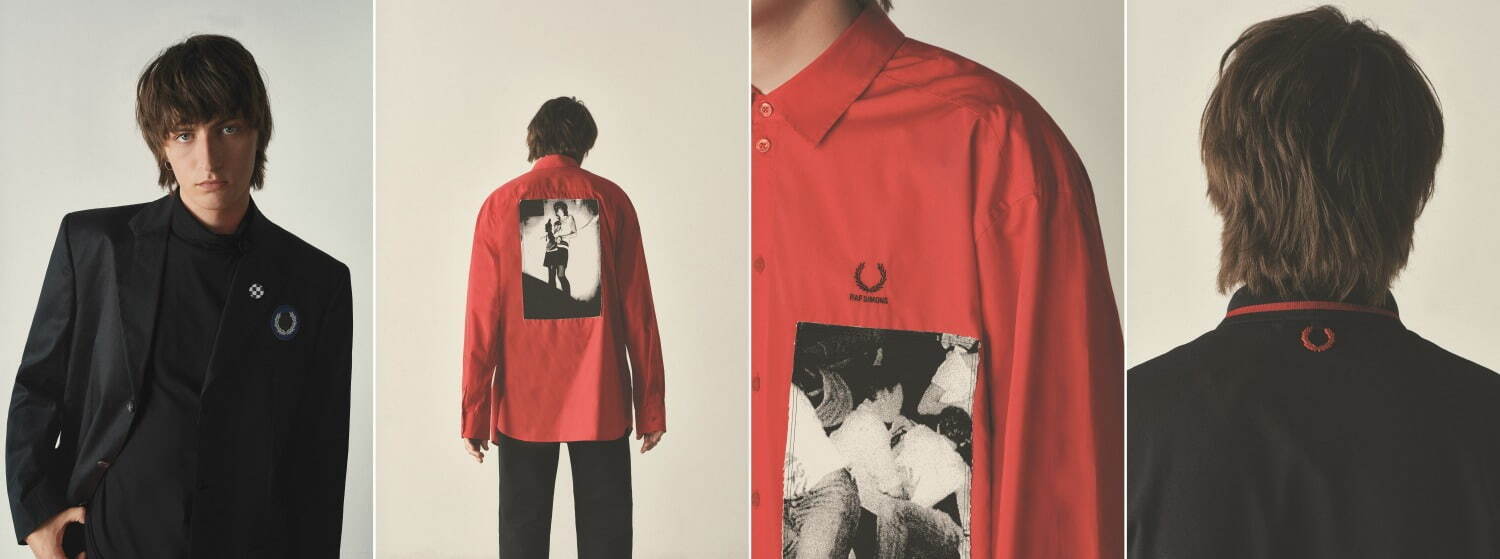 フレッドペリー×ラフ・シモンズの“写真パッチ”ポロシャツ、80年代英国の伝説的ライブハウスに着想｜写真25