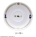 スタジオジブリ作品『魔女の宅急便』黒猫ジジのノリタケ製食器、水彩カラーのマグカップなど｜写真2