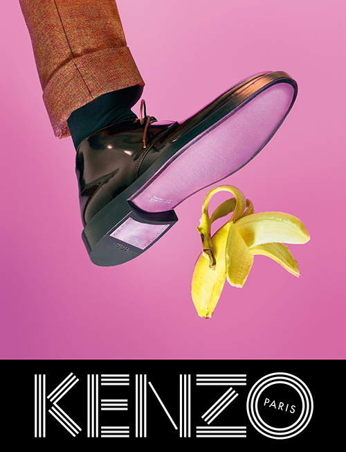 KENZO(ケンゾー)2013-14秋冬の広告で、菊地凛子が標本に!?｜写真3
