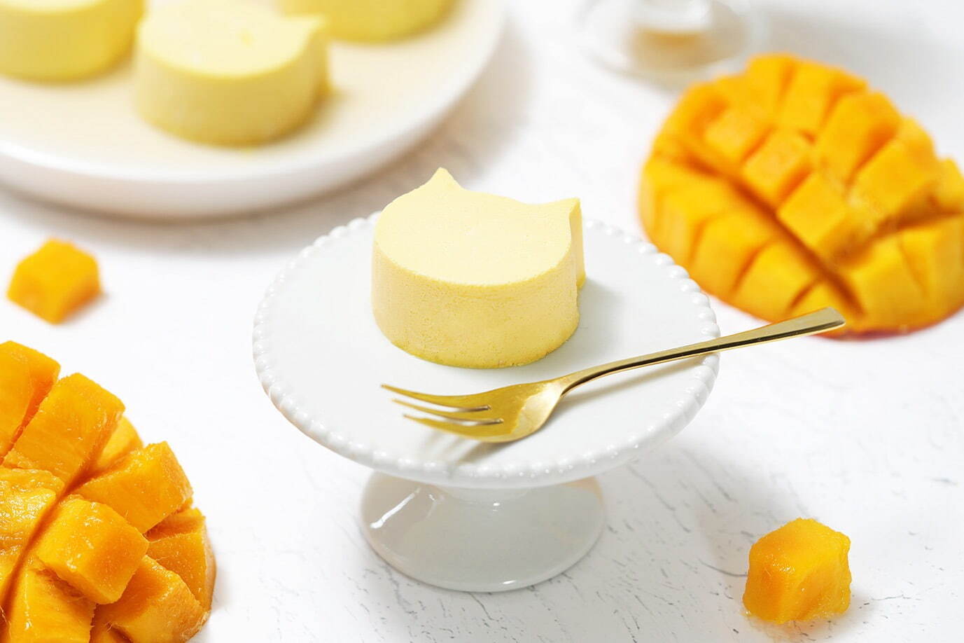 ねこねこチーズケーキからマンゴーの限定フレーバー、濃厚チーズと”爽やか”フルーツの旨味｜写真1