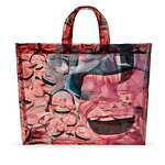 コム デ ギャルソン・シャツ×ユエ・ミンジュン - “笑顔”アートの反復プリントシャツやTシャツ｜写真20