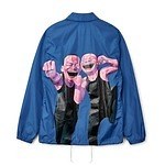 コム デ ギャルソン・シャツ×ユエ・ミンジュン - “笑顔”アートの反復プリントシャツやTシャツ｜写真2