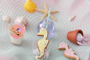 ストリングスホテル 八事 NAGOYA「人魚姫」のスイーツブッフェ、ドレスケーキ＆貝マカロンなど｜写真8