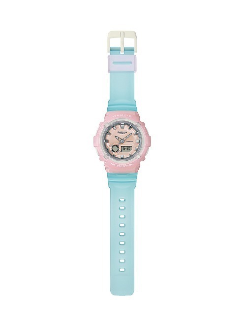 BABY-G“パステルカラー”の新作腕時計、涼し気スケルトンやマット調ミントグリーン｜写真7