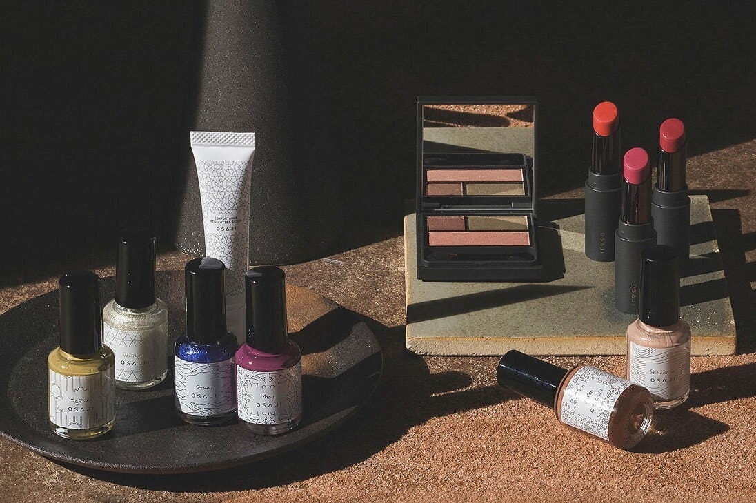 タンジェリン｜オサジ21年夏コスメ“旅の風景”着想のミルクティー＆ロゼワイン色ネイルカラー、新アイパレットも