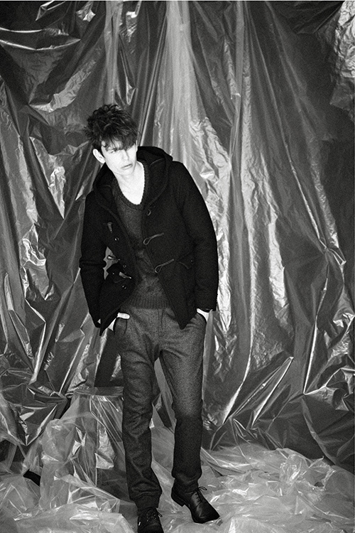 ラウンジリザード 2013年秋｜male ダッフルコート