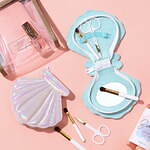 フランフラン“貝殻”モチーフの食器＆ランプに新色、シェル型ポーチのメイク直しセットも｜写真17