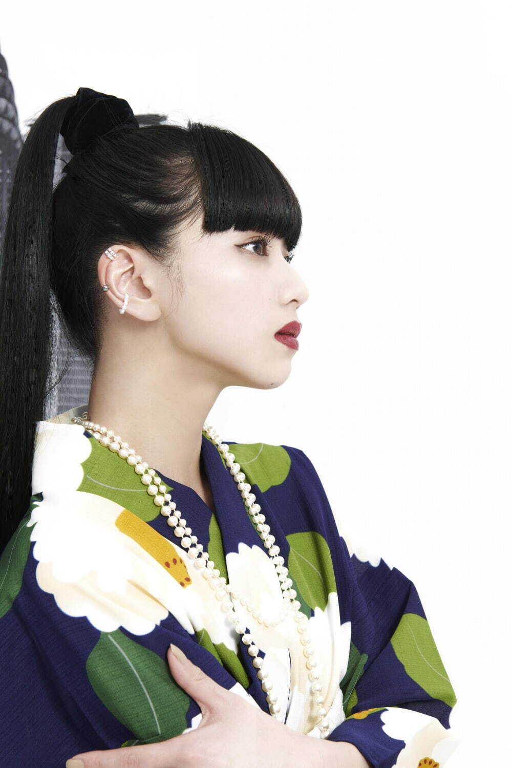 メイベリン ニューヨーク×ふりふ“落ちないリップ”着想のコラボ浴衣、猫やフラワーモチーフ｜写真7