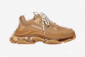 BALENCIAGA Triple-s クリアソール　オフホワイト