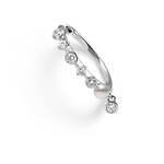 ミキモト初のイヤーカフ、アコヤ真珠＆ダイヤモンド輝くユニセックスの全6型｜写真1