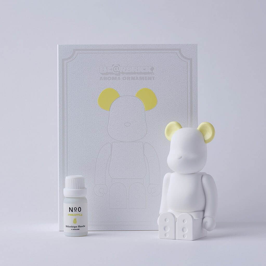 ベアブリック アロマオーナメント No.0 カラー スイーツ シュガー イエロー 10,780円(税込)
BE@RBRICK TM & © 2001-2021 MEDICOM TOY CORPORATION. All rights reserved. AROMA ORNAMENT © LIBRARY DESIGN.inc All rights reserved.