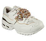 スケッチャーズ“カラービジュー＆チェーン”のデコラティブスニーカー、ウィメンズ人気スニーカーがベース｜写真5