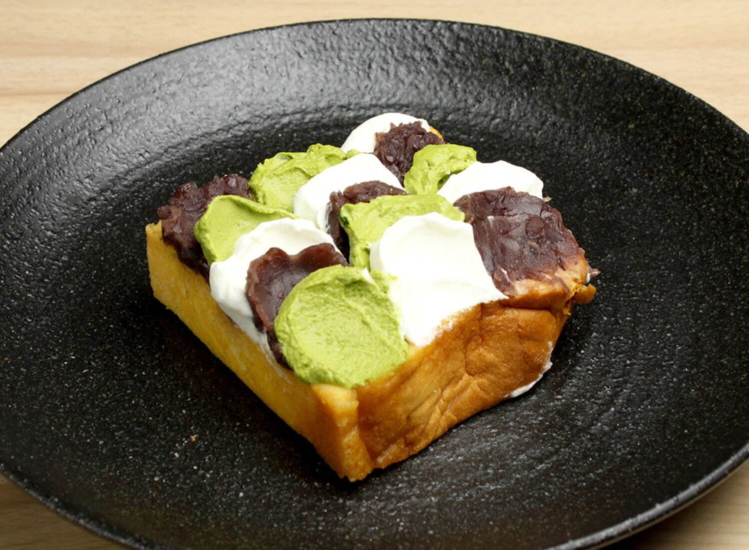 たまごスフレカステラオープンケーキ 抹茶とあんこのZEN 500円