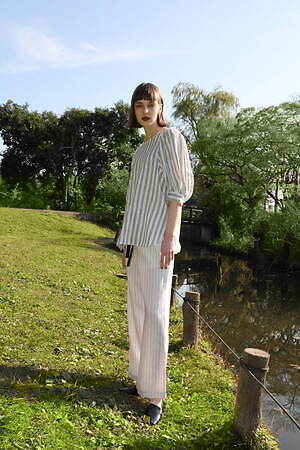 カミシマチナミ(KAMISHIMA CHINAMI) 2021年春夏ウィメンズコレクション  - 写真14