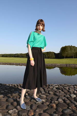 カミシマチナミ(KAMISHIMA CHINAMI) 2021年春夏ウィメンズコレクション  - 写真20