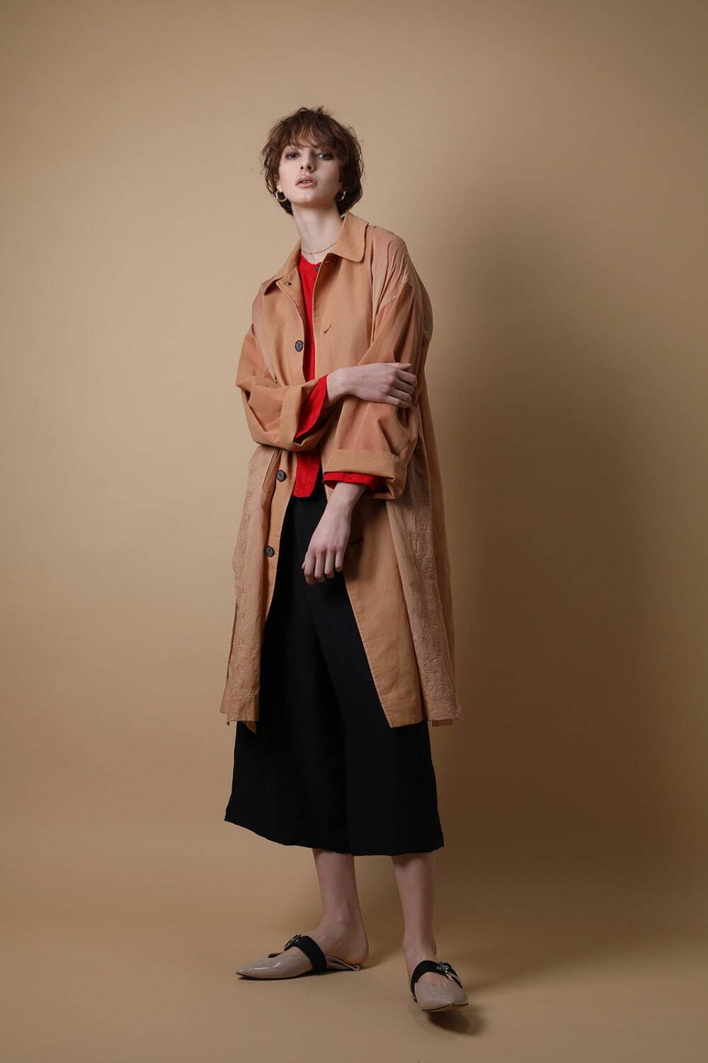 カミシマチナミ イエロー 2021年春夏｜ スウェット