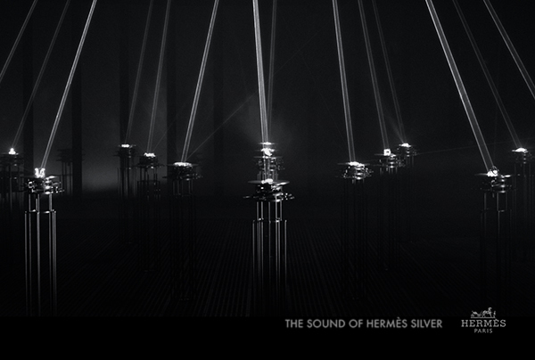 エルメスが新作シルバージュエリーのショートフィルムを公開 - 「銀が音を奏でる」幻想的な映像 コピー