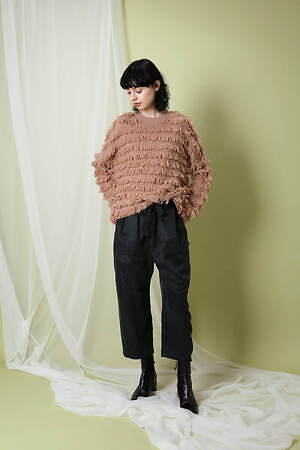 カミシマチナミ イエロー(KAMISHIMA CHINAMI YELLOW) 2021-22年秋冬ウィメンズコレクション  - 写真1