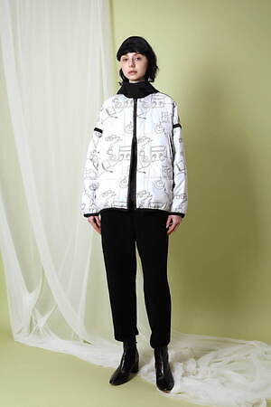 カミシマチナミ イエロー(KAMISHIMA CHINAMI YELLOW) 2021-22年秋冬ウィメンズコレクション  - 写真3