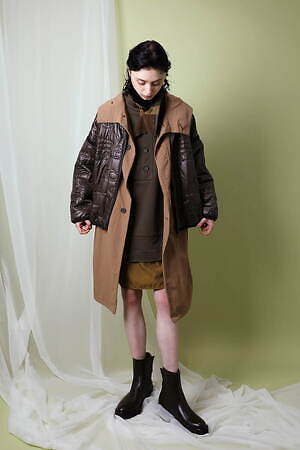 カミシマチナミ イエロー(KAMISHIMA CHINAMI YELLOW) 2021-22年秋冬ウィメンズコレクション  - 写真33