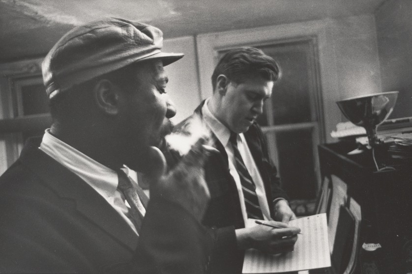 映画『ジャズ・ロフト』
Thelonious Monk and Hall Overton working in the Jazz Loft, 1959. 
Photo by W. Eugene Smith, 1959 (c) The Heirs of W. Eugene Smith.