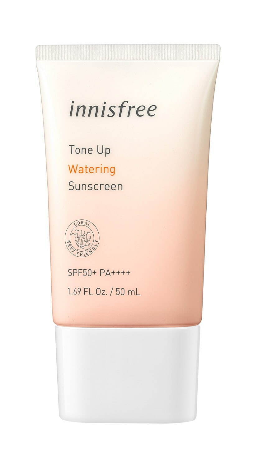 トーンアップ ウォータリング サンスクリーン SPF50+/PA++++ 50mL 1,815円(税込)