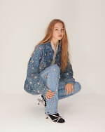 ミュウミュウ×リーバイス、80～90年代のメンズデニムを“パール＆クリスタル”で装飾｜写真3