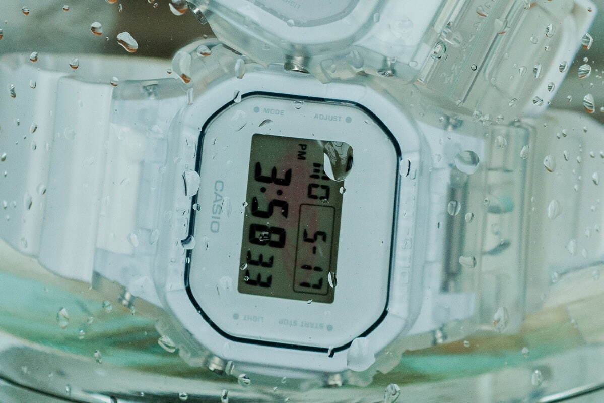 G-SHOCK/BABY-G×ビームス/ビームス ボーイ、ホワイト＆クリア