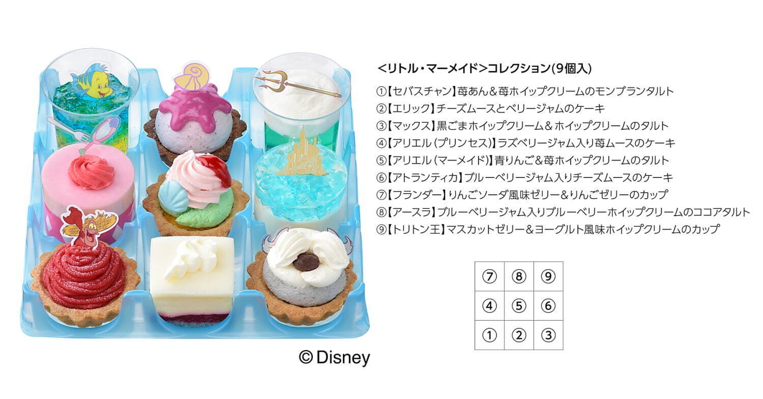 ディズニー リトル マーメイド のプチケーキ アリエルやフランダーなどがミニスイーツに ファッションプレス ディズニー リトル マーメイド のプチケーキ アリエルやフランダーなどがミニスイーツに ファッションプレス